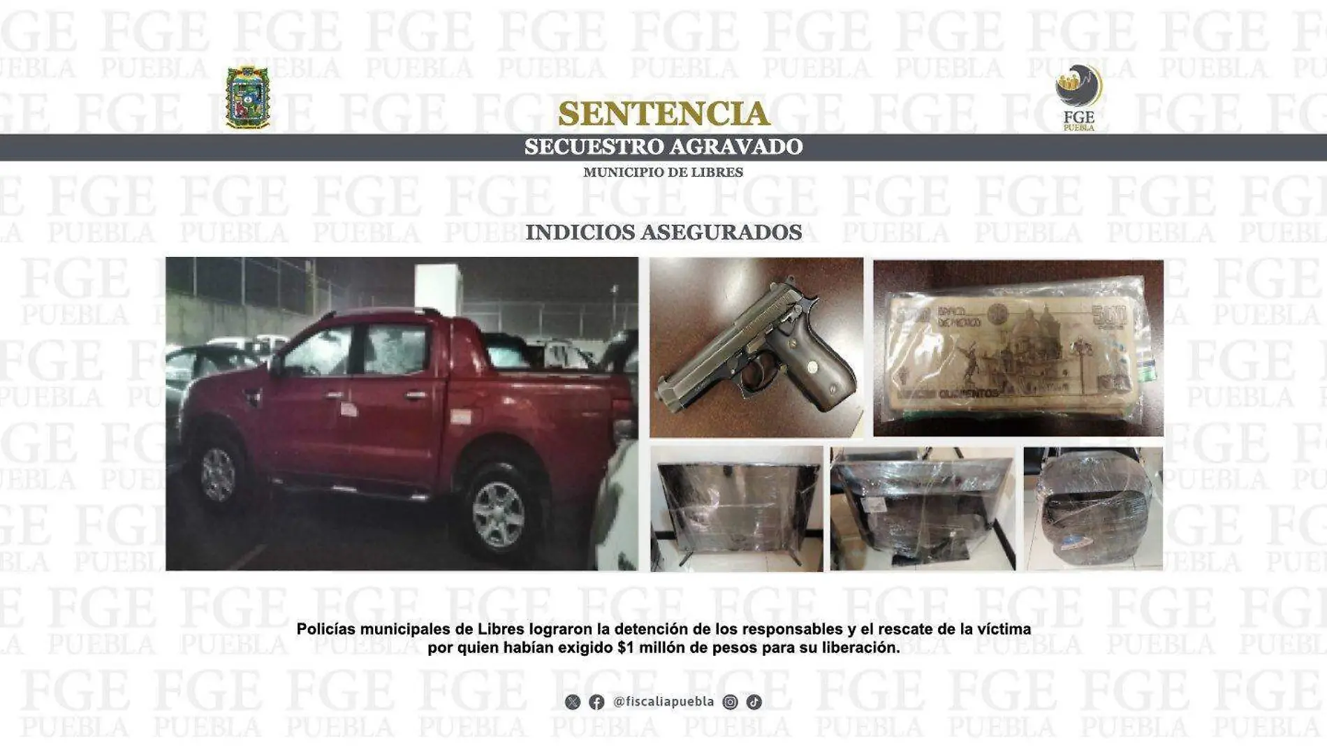 Reciben condena de 50 años dos sospechosos por intentar secuestrar a una pareja